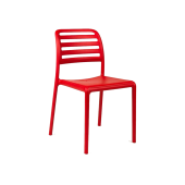 COSTA BISTROT, стул пластиковый (rosso/красный)