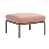 KOMODO POUF, пуф (tortota/тортора, подушка текстиль розовый)