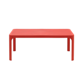 NET TABLE 100, стол пластиковый (corallo/коралл)