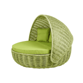 Беседка-кровать NestBed с откидным верхом DeckWOOD (салатовый)