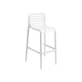 DOGA STOOL, стул барный пластиковый (bianco/белый)