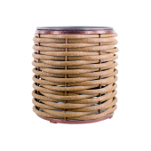 Вазон низкий цилиндр DeckWOOD 400х380 (песочный)
