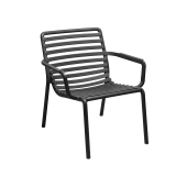 DOGA RELAX, лаунж-кресло пластиковое (antracite/антрацит)