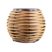 Вазон бочонок DeckWOOD 400х380 (песочный)