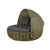 Беседка-кровать NestBed с откидным верхом DeckWOOD (темно-зеленый)