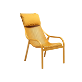 CUSCINO POGGIATESTA NET LOUNGE, подушка под голову (senape/горчица)