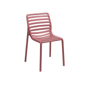 DOGA BRISTOT, стул пластиковый (marsala/марсала)