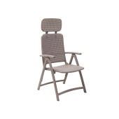 ACQUAMARINA, кресло-шезлонг складное (tortora/тортора)