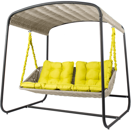 Диван подвесной со стойкой DeckWOOD Sky bed lite (белый)