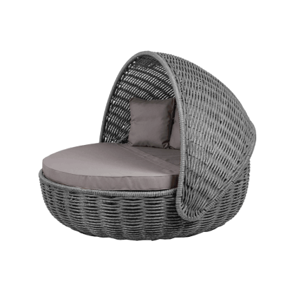 Беседка-кровать NestBed с откидным верхом DeckWOOD (серый)