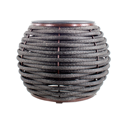 Вазон бочонок DeckWOOD 400х380 (черный)