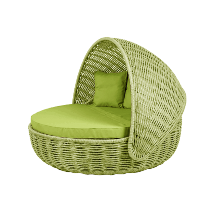 Беседка-кровать NestBed с откидным верхом DeckWOOD (салатовый)