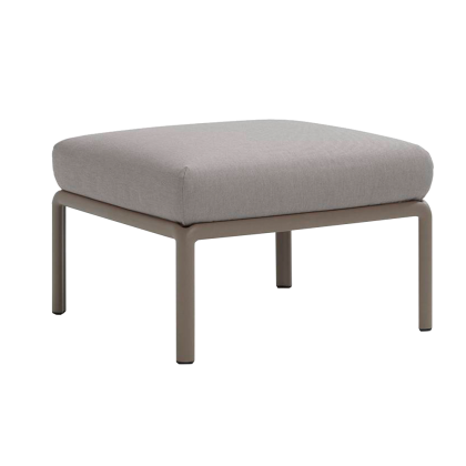 KOMODO POUF, пуф (totrota/тортора, подушка текстиль серый)