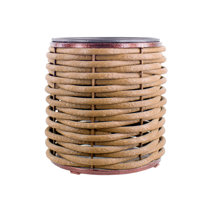 Вазон низкий цилиндр DeckWOOD 400х380 (песочный)
