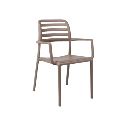 COSTA, кресло пластиковое (tortora/тортора)