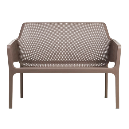 NET BENCH, скамья пластиковая (tortora/тортора)