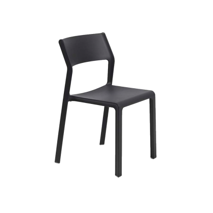TRILL BISTROT, стул пластиковый (antracite/антрацит)