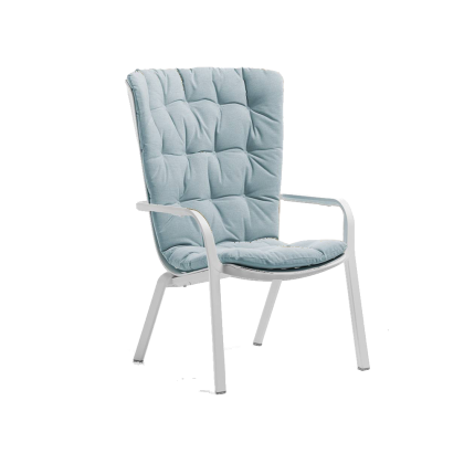CUSCINO FOLIO COMFORT, подушка для кресла (arctic/голубая)