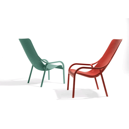 NET LOUNGE, лаунж-кресло пластиковое (salice/ива)