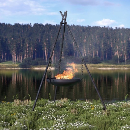 Чугунная чаша на треноге PREMIUM X-серия (100)