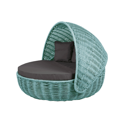Беседка-кровать NestBed с откидным верхом DeckWOOD (голубой)