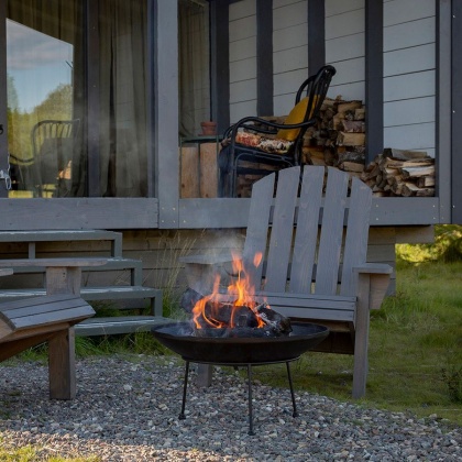 Чугунная чаша на металлической подставке PREMIUM C-серия (60)