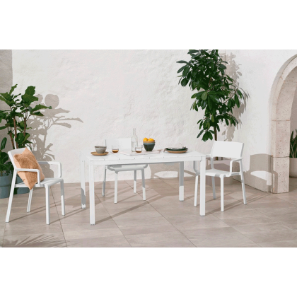 TRILL ARMCHAIR, кресло пластиковое (bianco/белый)