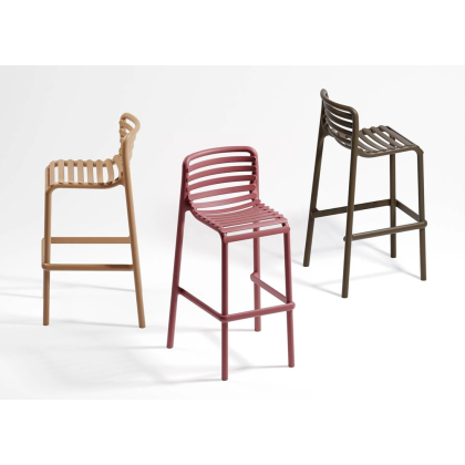 DOGA STOOL, стул барный пластиковый (antracite/антрацит)