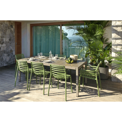 DOGA BRISTOT, стул пластиковый (agave/агава)