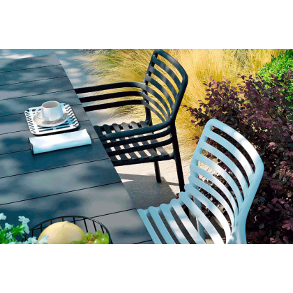 DOGA, кресло пластиковое (antracite/антрацит)