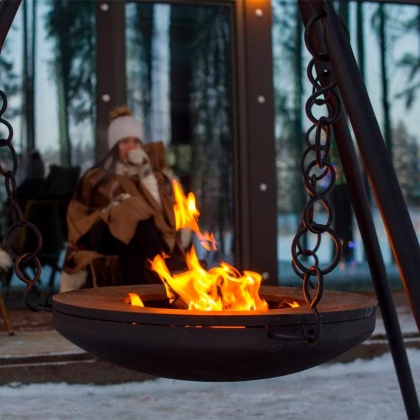 Чугунная чаша на треноге PREMIUM X-серия (100)