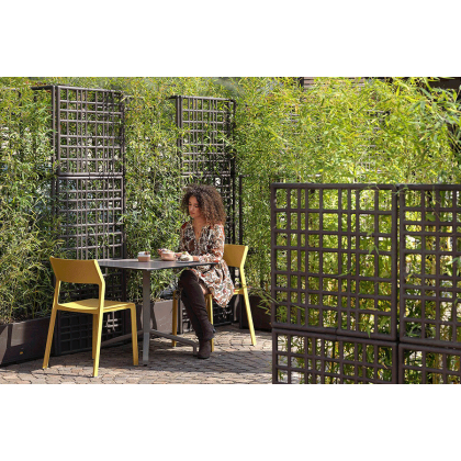 TRILL BISTROT, стул пластиковый (senape/горчица)