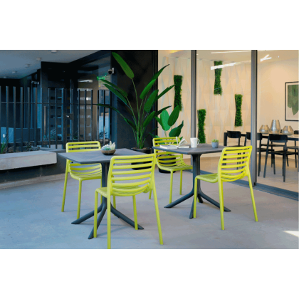 DOGA BRISTOT, стул пластиковый (pera/груша)