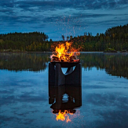 Чугунная чаша на бетонном основании PREMIUM S-серия (60)