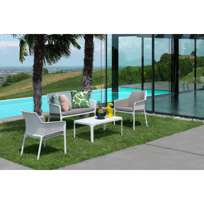 NET RELAX, лаунж-кресло (bianco/белый)