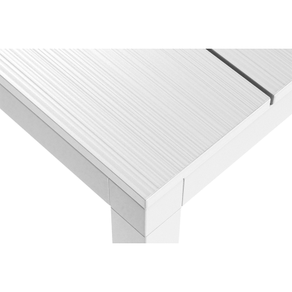 RIO ALU 210 EXTENSIBILE, стол металлический раздвижной 210 - 280 см (bianco/белый)