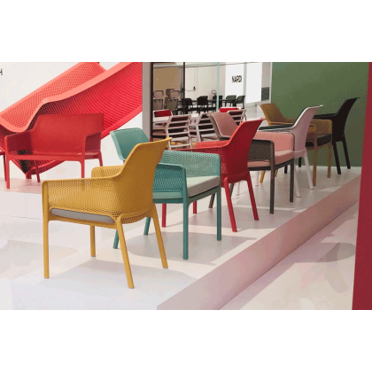 NET RELAX, лаунж-кресло (senape/горчица)