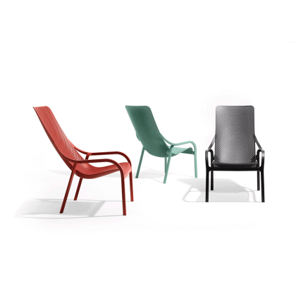 NET LOUNGE, лаунж-кресло пластиковое (salice/ива)