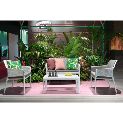 NET RELAX, лаунж-кресло (bianco/белый)