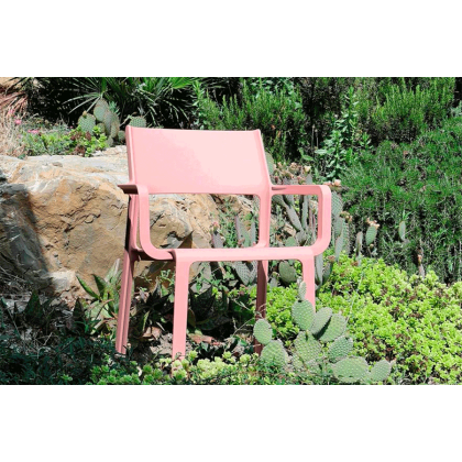 TRILL ARMCHAIR, кресло пластиковое (rosa bouquet/букет роз)