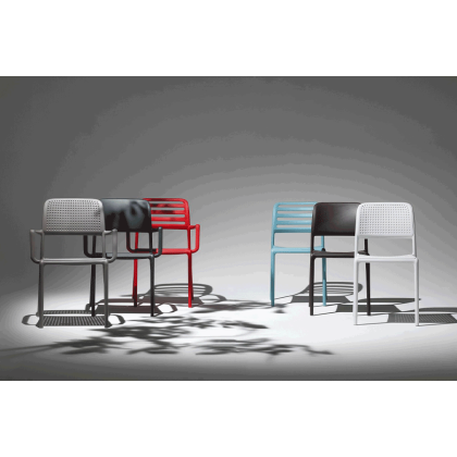 COSTA, кресло пластиковое (rosso/красный)