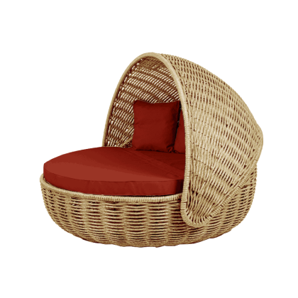 Беседка-кровать NestBed с откидным верхом DeckWOOD (песочный)