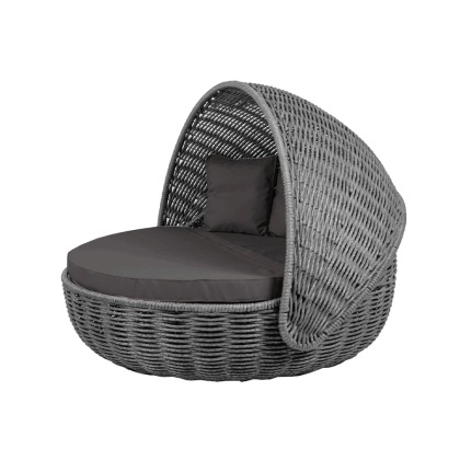 Беседка-кровать NestBed с откидным верхом DeckWOOD (серый)