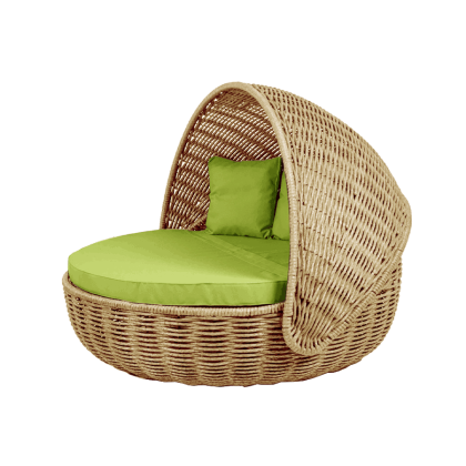 Беседка-кровать NestBed с откидным верхом DeckWOOD (песочный)