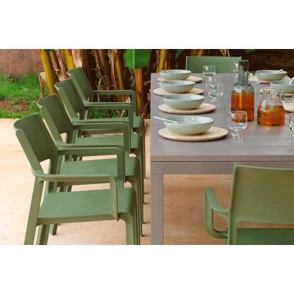 TRILL ARMCHAIR, кресло пластиковое (agave/агава)