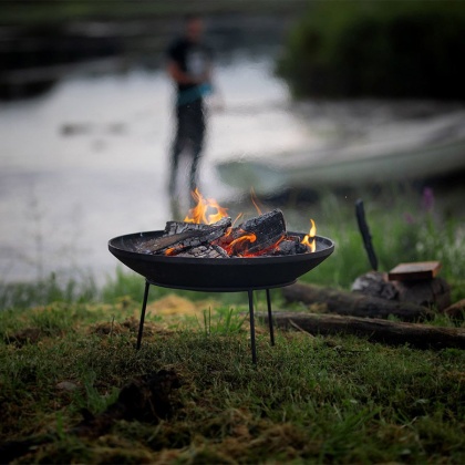 Чугунная чаша на металлической подставке PREMIUM C-серия (60)