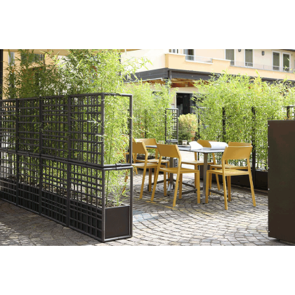 TRILL BISTROT, стул пластиковый (senape/горчица)