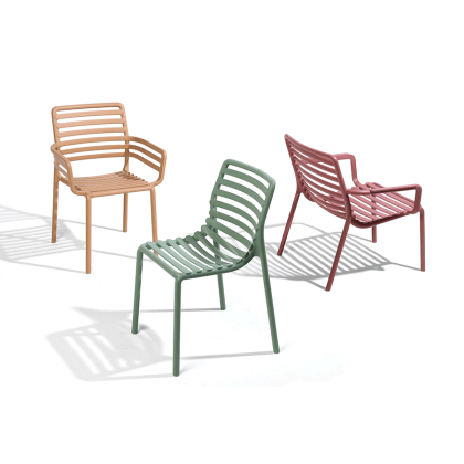 DOGA RELAX, лаунж-кресло пластиковое (marsala/марсала)