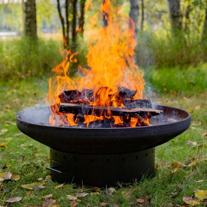 Чугунная чаша на металлическом основании PREMIUM D-серия (80Z)