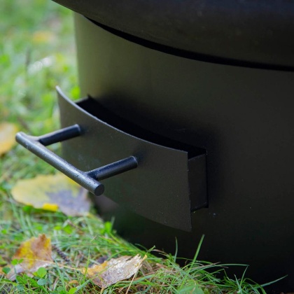 Чугунная чаша на металлическом основании PREMIUM D-серия (80Z)